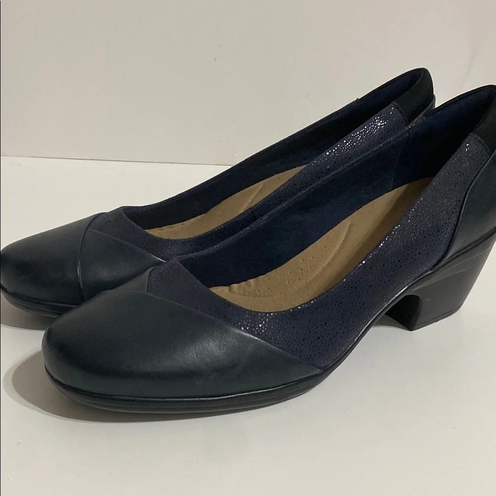 Clarks Elegant black Women's Heels Size 11 M